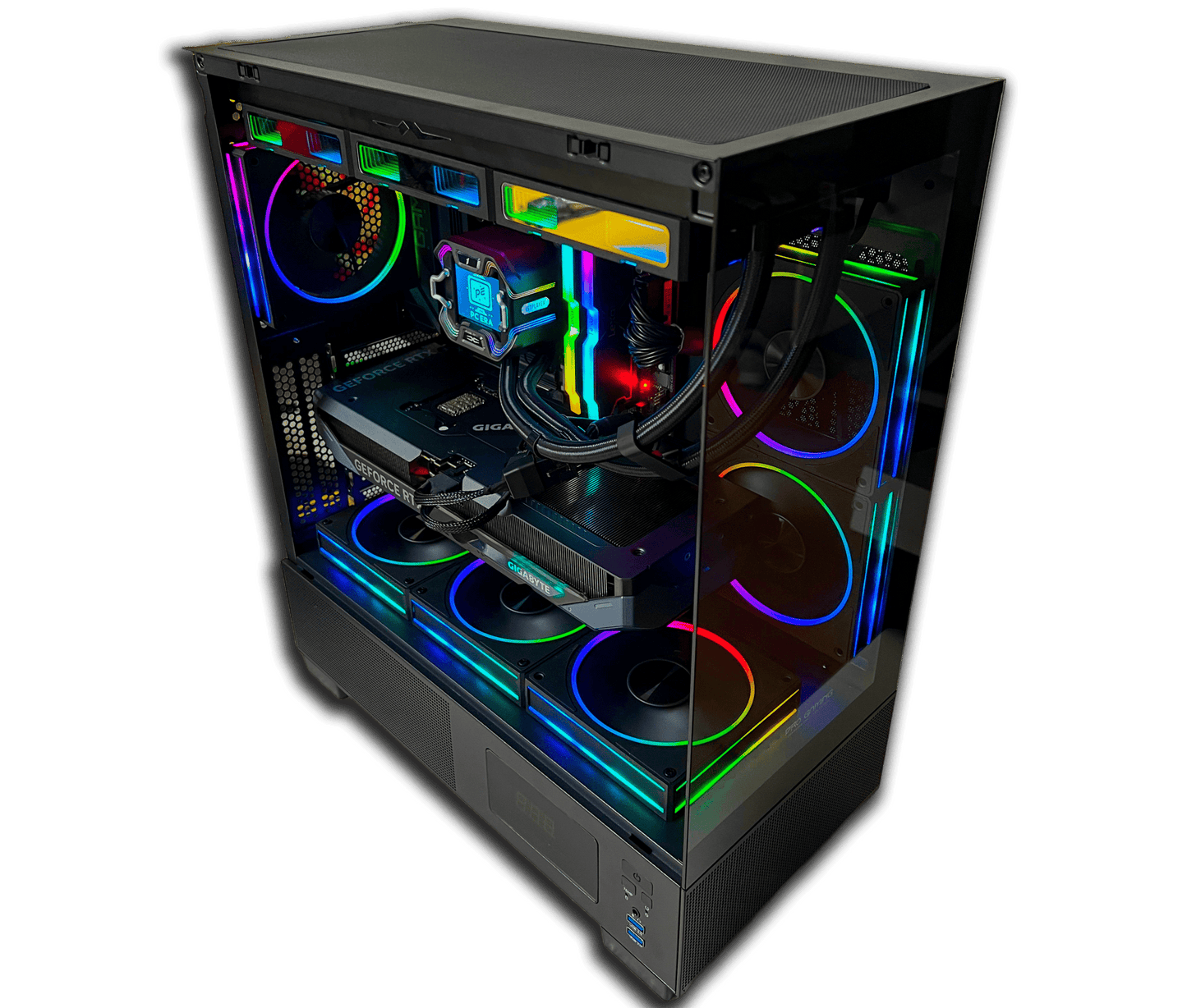 Calculator Gaming AMD Ryzen 7 7800X3D 5.0 GHz, 32 GB DDR5, 1TB SSD, Placa Video 8/12/16 GB - PCEra