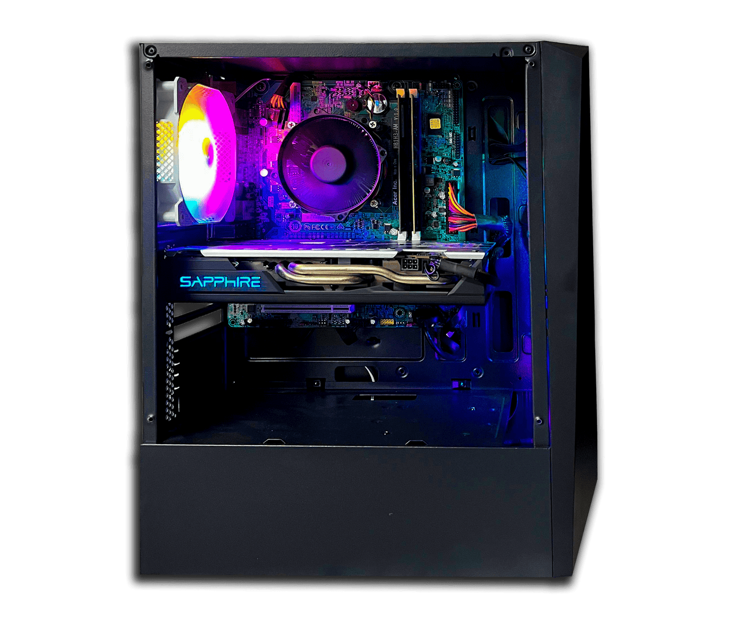 Calculator Gaming Echo PERFORMANCE - Intel Xeon 1220 V2 ( i5 - 4440 ), 16 GB DDR3, 128 GB SSD + Hard Disk 1TB, AMD RX 570 4 GB - PCEra