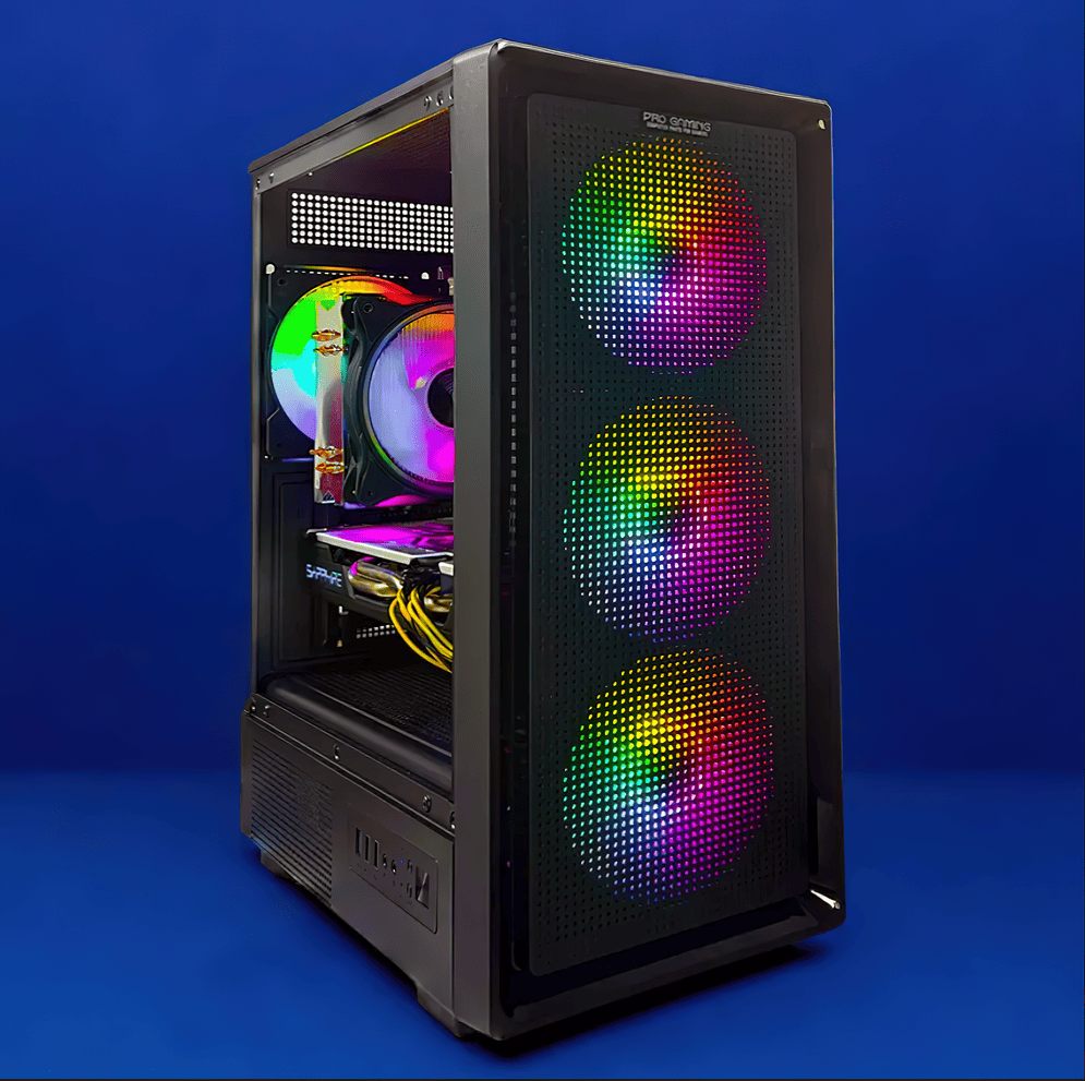 Calculator Gaming Onyx PERFORMANCE B - Intel Xeon 2670 V3 ( i7 - 9700 ), 16 GB DDR4, 256 GB SSD M2 + Hard Disk 1TB, AMD RX 570 4 GB - PC Era