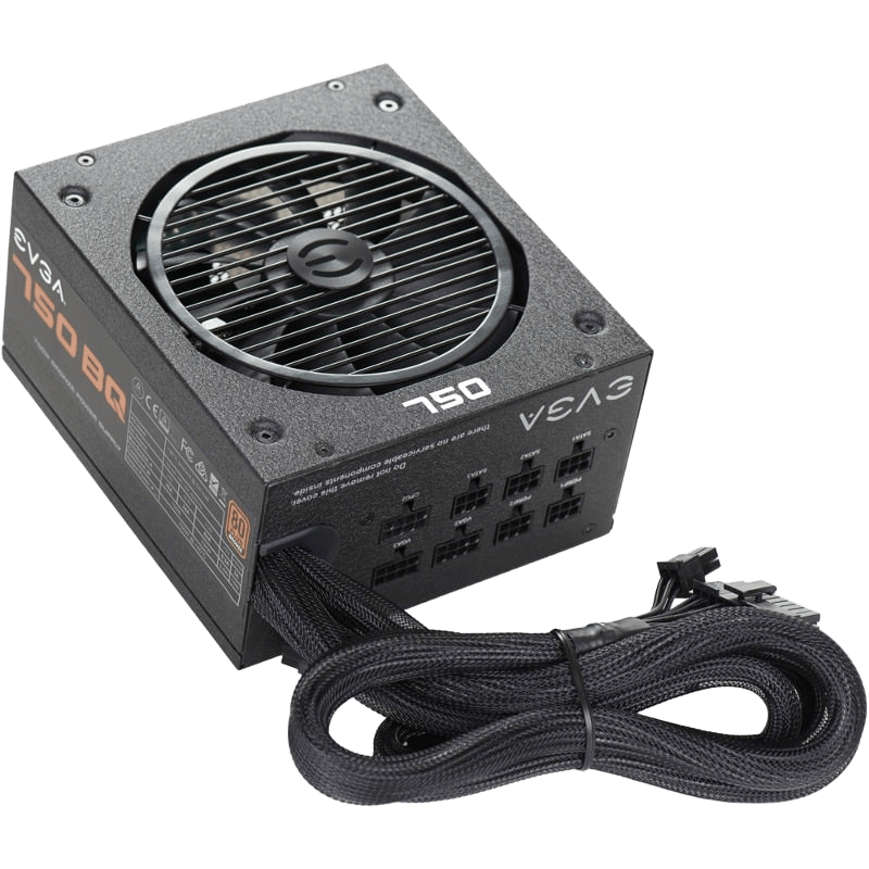 Sursa 750W EVGA BQ Modular Certificare 80+ Bronze ATX Black - PCEra