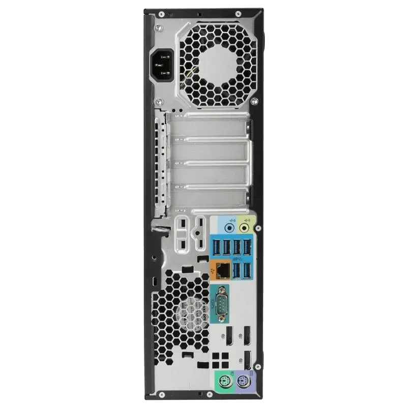 Workstation HP Z240 SFF, Intel Kaby Lake Xeon E3 - 1245 V6 (echivalent i7 7700), 16GB DDR4, SSD NVME 256GB + HDD 500GB, DVD - RW - PCEra