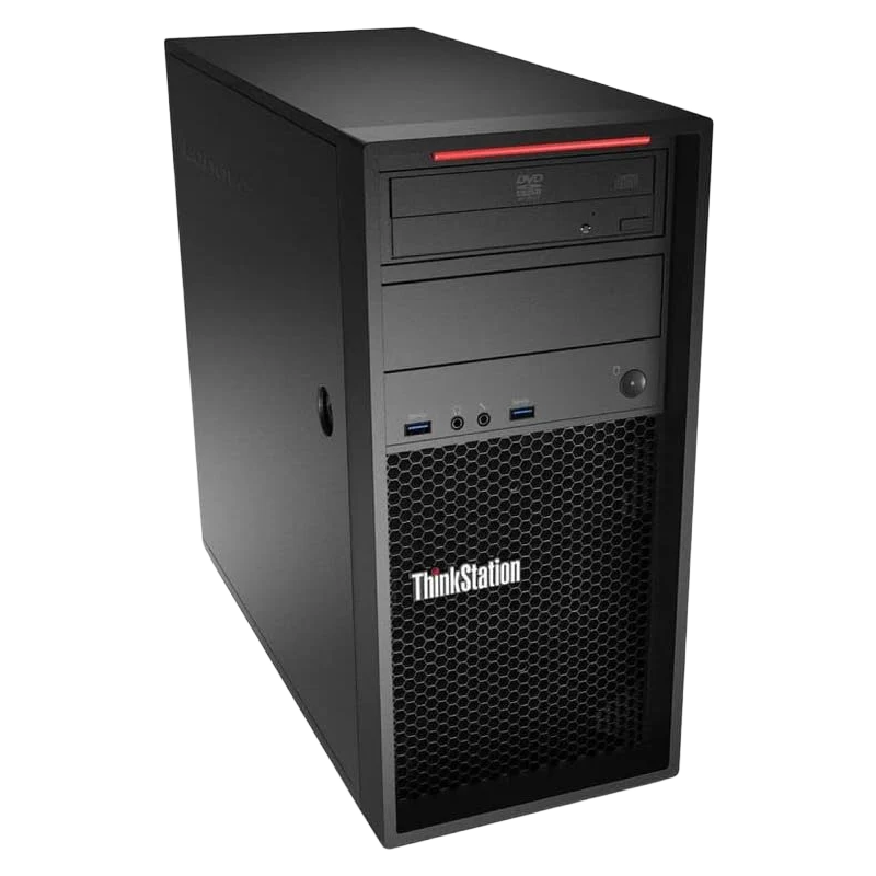 LENOVO Thinkstation P320, Procesor Xeon Kaby Lake E3 1245 V6 ( i7-7700), 32GB DDR4, SSD 240GB + HDD 500GB, video Intel HD P630, DVD-RW - PC Era