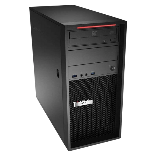 LENOVO Thinkstation P320, Procesor Xeon Kaby Lake E3 1245 V6 ( i7-7700), 32GB DDR4, SSD 240GB + HDD 500GB, video Intel HD P630, DVD-RW - PC Era
