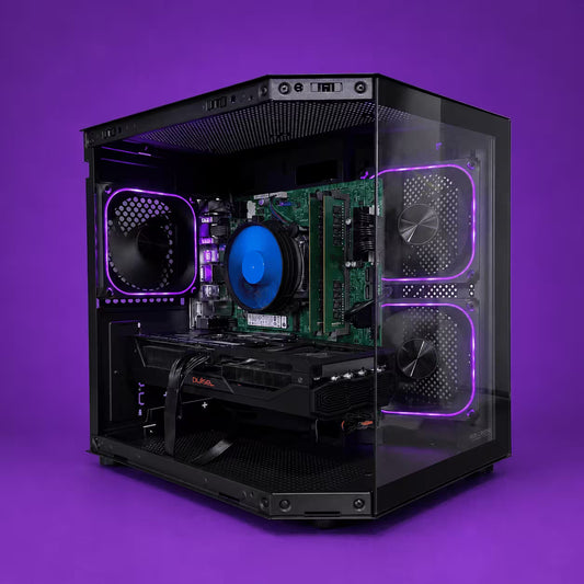 Calculator Gaming Fury B – Intel i5-9400, 32GB DDR4, 1TB SSD + 500GB HDD, Placa Video AMD / nVidia 8GB