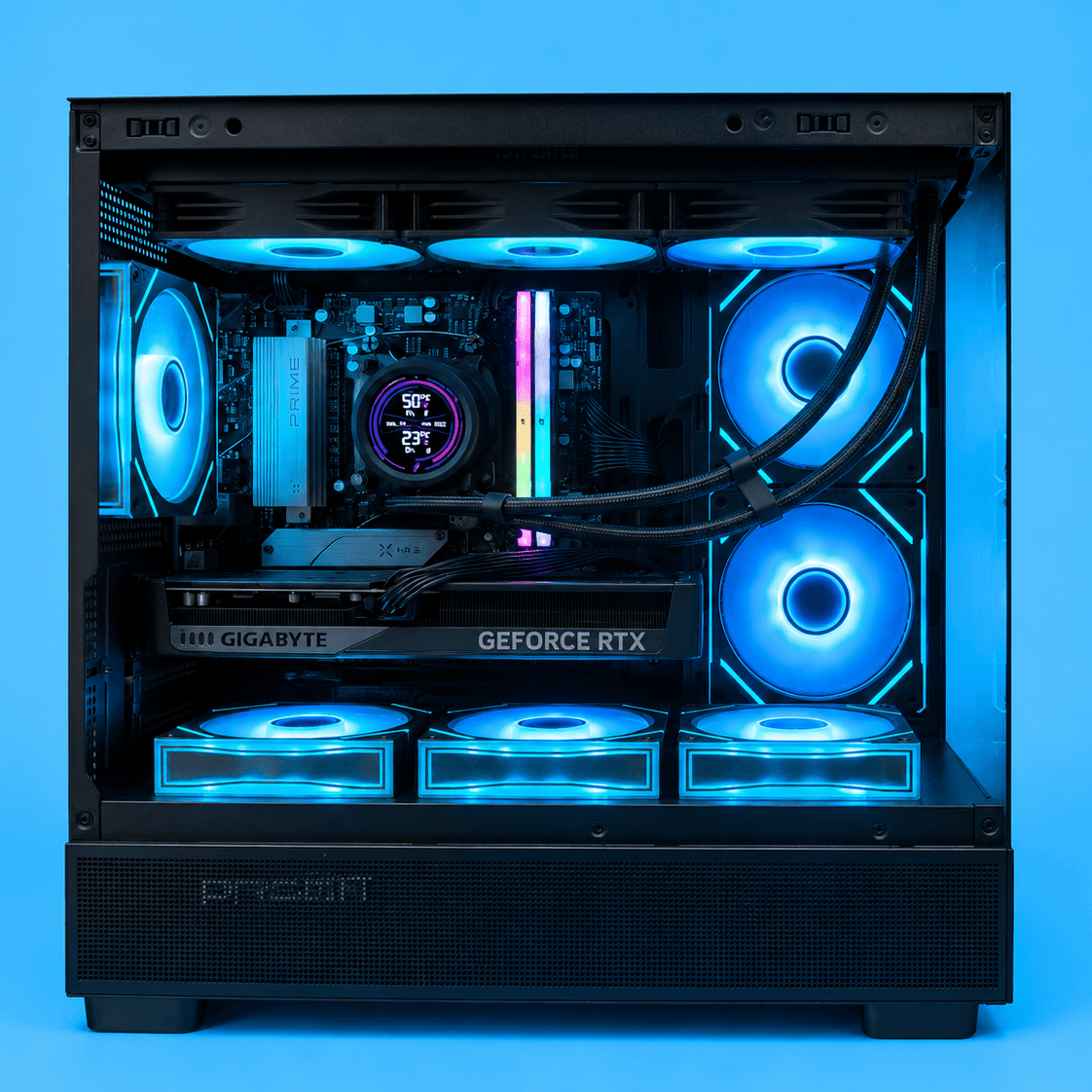 Calculator Gaming APEX – AMD Ryzen 5 9600X, 32GB DDR5, 1TB SSD + 1TB HDD, Placa Video AMD / nVidia 8GB - PC Era