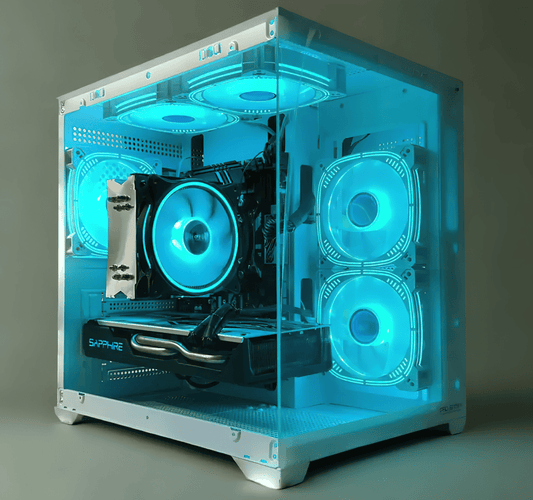 Calculator Gaming Onyx EXTREME W - Intel Xeon 2670 V3 ( i7 - 9700 ), 16 GB DDR4, 256 GB SSD M2, 1TB HDD, AMD RX 570 4 GB - PC Era