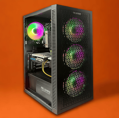 Calculator Gaming Velox - Intel Xeon 2690 ( i7 - 7700 ), 16 GB DDR3, 256GB SSD + Hard Disk 1TB, AMD RX 570 4 GB - PC Era
