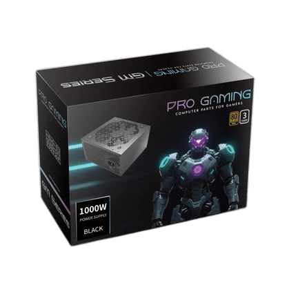 Sursa PC Modulara ProGaming 1000W, 80+ Gold, DC - DC, Active PFC,Negru - PC Era