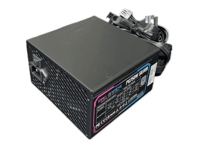 Sursa PC ProGaming PG750W Silver, 750W, 80+ Silver, Active PFC, Ultra Quiet - PC Era