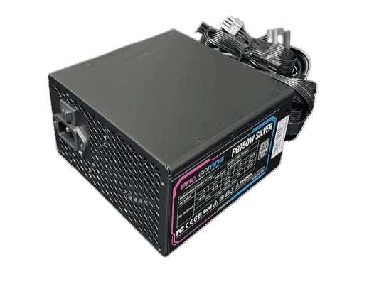 Sursa PC ProGaming PG750W Silver, 750W, 80+ Silver, Active PFC, Ultra Quiet - PC Era
