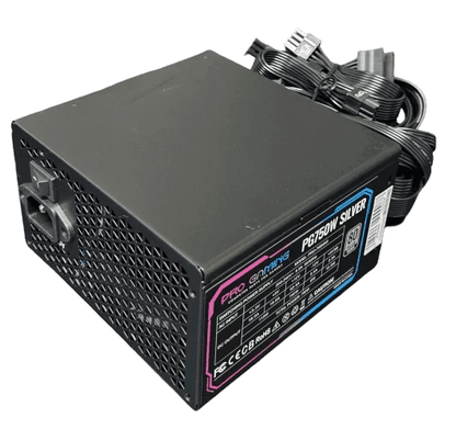 Sursa PC ProGaming PG750W Silver, 750W, 80+ Silver, Active PFC, Ultra Quiet - PC Era